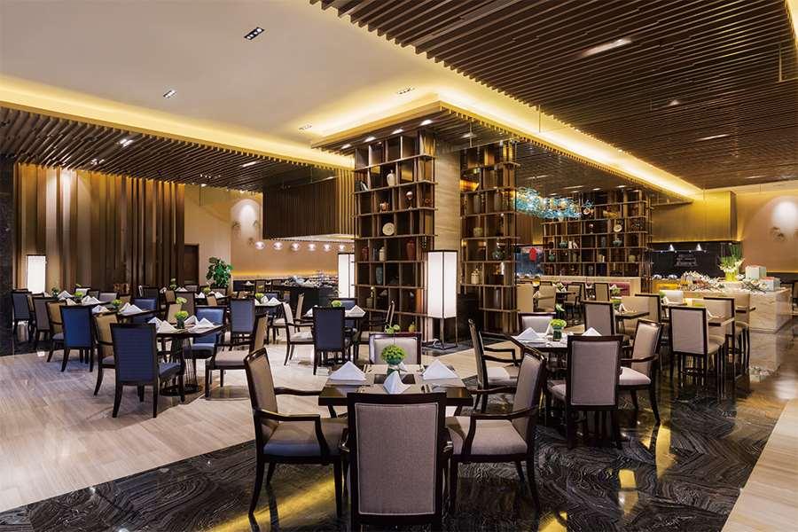 Wanda Realm Bengbu Hotel Ресторант снимка