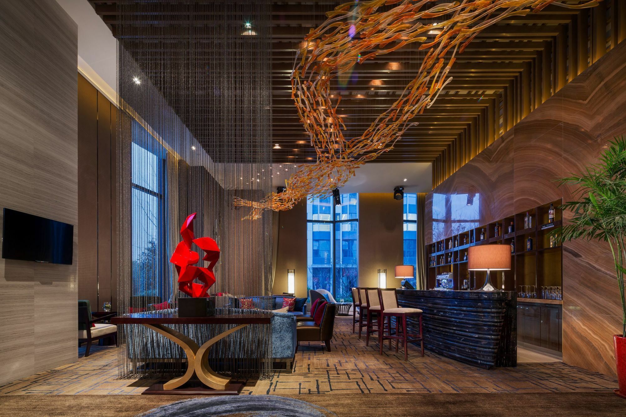 Wanda Realm Bengbu Hotel Екстериор снимка